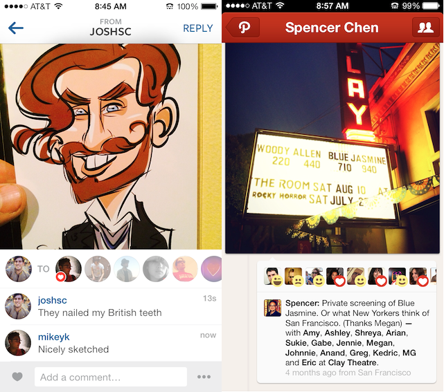 Instagram Vs Path