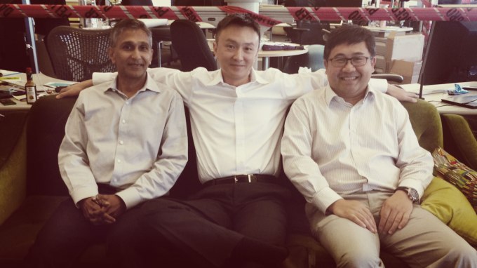 K.V. Rao, Tien Tzuo, Cheng Zou of Zuora