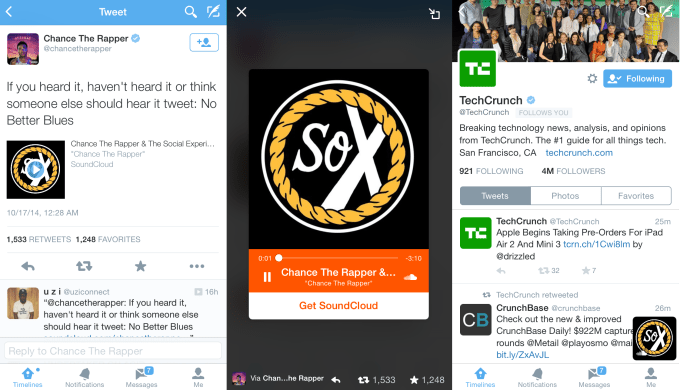 Twitter Audio Card