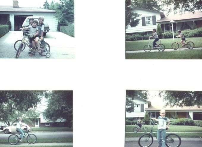 My brothers and me.