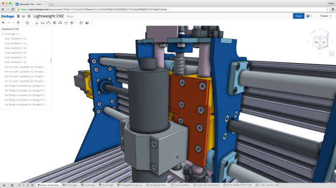 Complex product designs are rendered simultaneously on the device and in the cloud