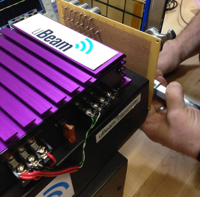 A bulky early uBeam transmitter prototype