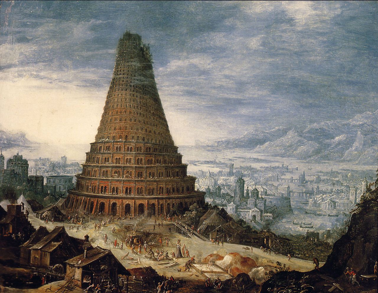 The Tower of Babel by Lucas Van Valckenborch