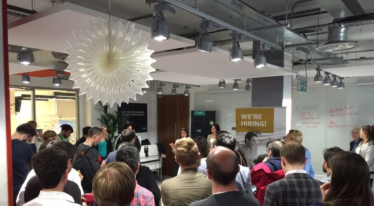500 Startups roadshow in London