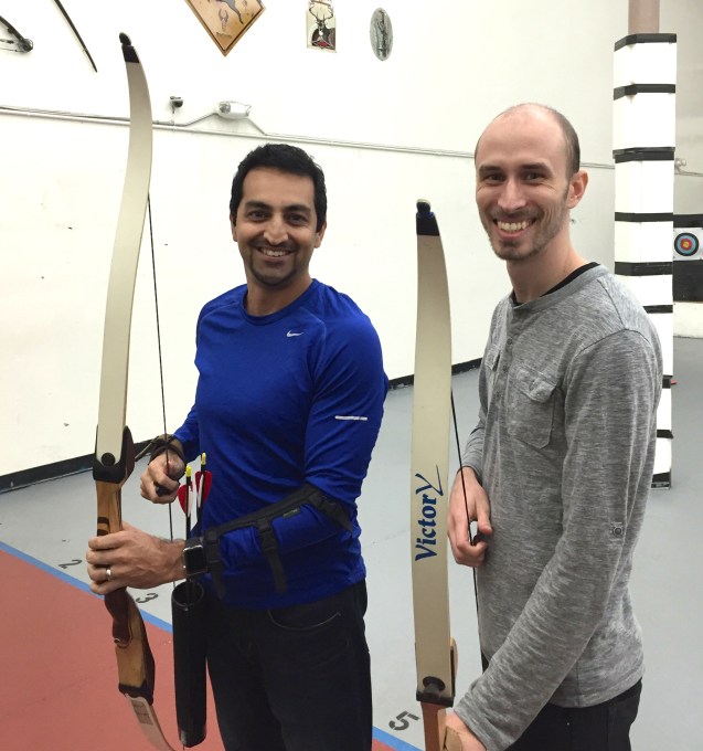 Imgur COO Roy Sehgal and CEO Alan Schaaf (from left)