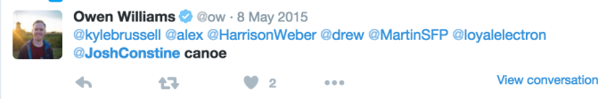 Twitter Canoe