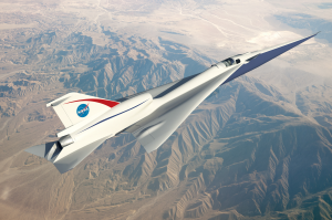Illustration of QueSST concept / Image courtesy of NASA