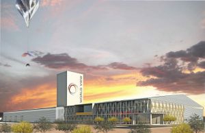Illustration of World View spaceport / Image courtesy of World View