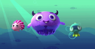 The Gululu pets that live in the water bottles. Cute, no?