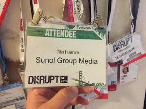 First Disrupt Arrended Badge