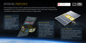 Prospector-X / Image courtesy of Deep Space Industries