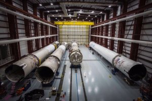 SpaceX's four recovered rockets / Image courtesy of SpaceX