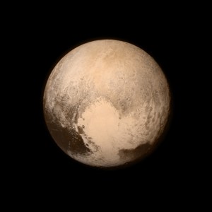 Image of Pluto taken by the Long Range Reconnaissance Imager (LORRI) aboard New Horizons, on July 13, 2015 / Image courtesy of NASA/JHUAPL/SwRI