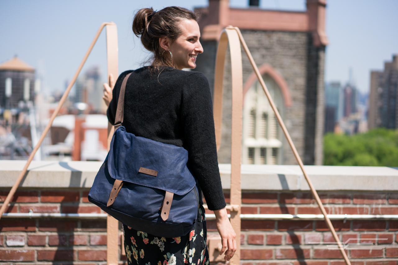 The Waterfield Vitesse looks great and holds up in school, city, and outdoor environments. Photo: Michael Hession