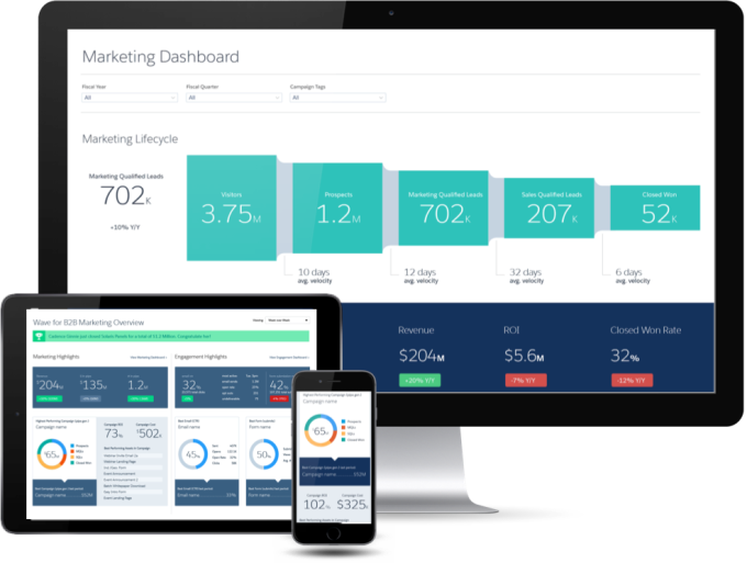 Salesforce Wave B2B Marketing Application