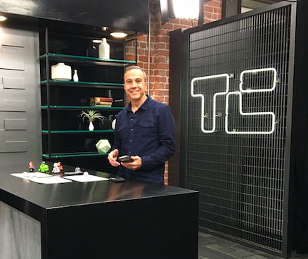 Ozobot CEO Nader Hamda at TechCrunch in San Francisco.