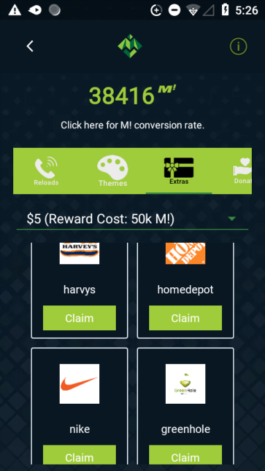 Moolah Mobile screenshot