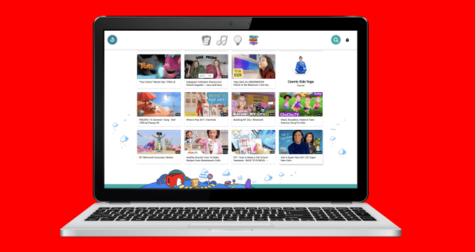 youtube kids laptop red1