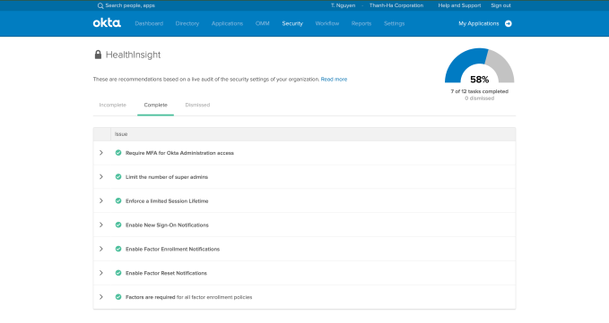 HealthInsight - Completed tasks HealthInsight Completed tasks