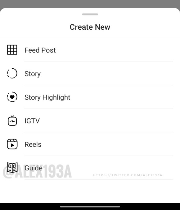Instagram tests new feature