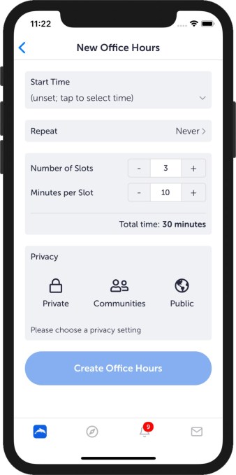 Upstream screenshot