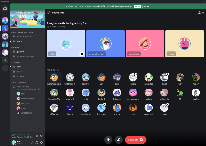 Discord Stage Channels