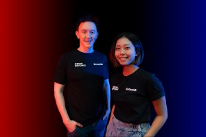 BintanGO co-founders Jason Lee and Oktorika Mandasari